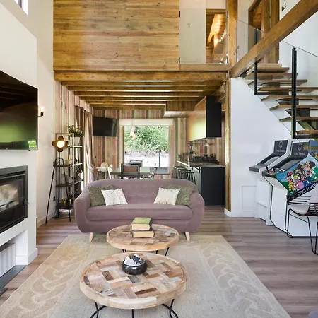 木屋 Casa Forelsa Lujo En La Montana Hoz de Jaca